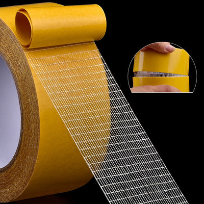 Strong Adhesive Double-sided Gauze fiber Mesh Tape 3