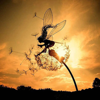 Fairies Garden Dandelion Pixies Decor 3