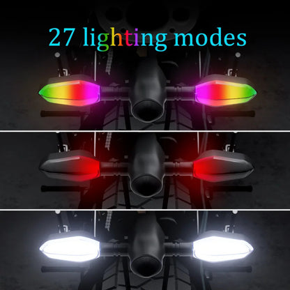 Motorcycle LED Turn Signal Lights Projector 3