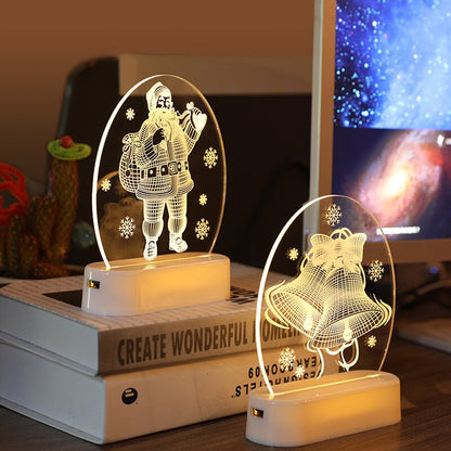 5 3D LED Christmas Decorations 3