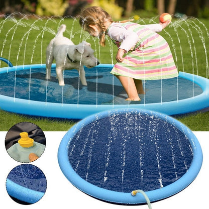Dog Splash Sprinkler Pad 3