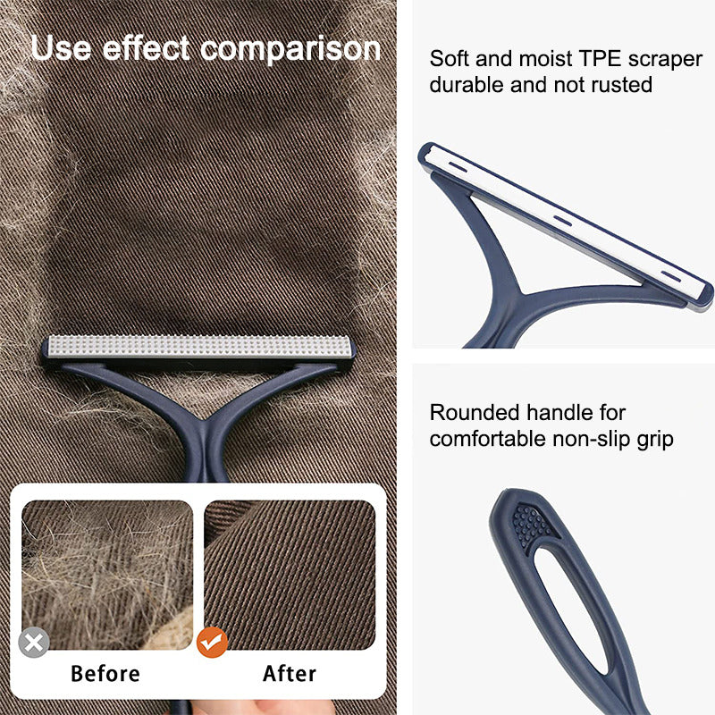 Double Ended Manual Pet Hair Lint Remover 3
