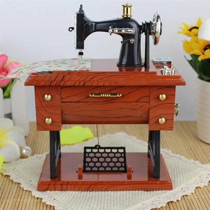 Sewing Machine-Shaped Music Box 3