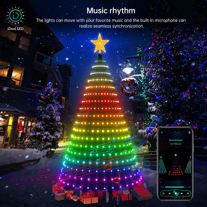 LED ANIMATED OUTDOOR CHRISTMAS TREE LIGH 3