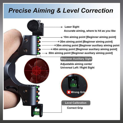 High-power Laser Aiming Slingshot 3