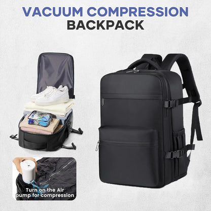Vacuum Travel Backpack - Large Carry On Bag Flight Approved 3