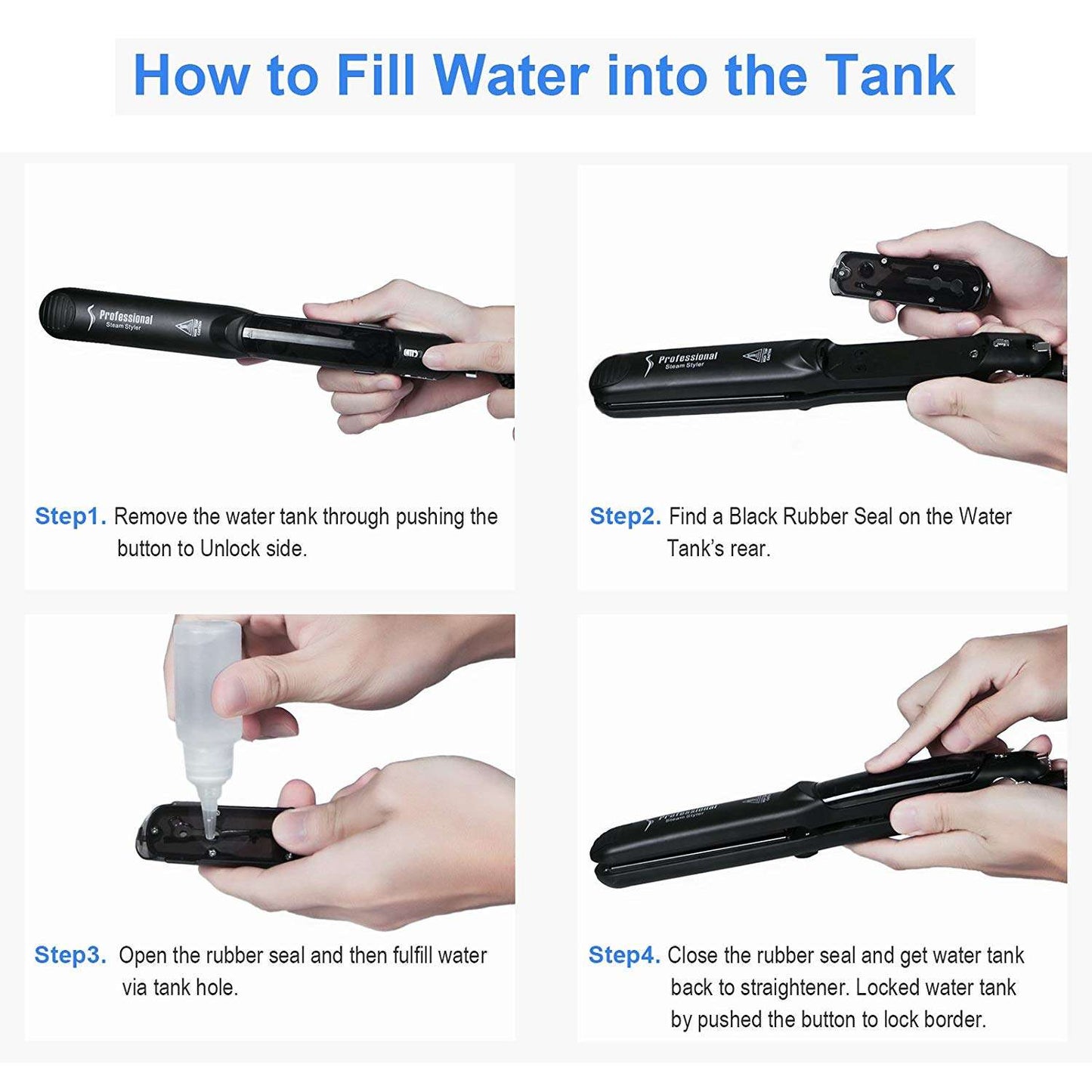 Steam Hair Straightener 3