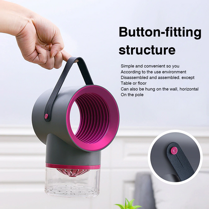 USB Electric Mosquito Killer Lamp Photocatalysis Mute Home LED Insect Trap 3
