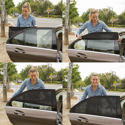 Universal Car Side Windows Privacy Mesh Covers (4PCS) 3