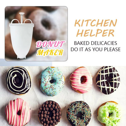 One Hand Easy Pup up Manual Donuts Maker 3
