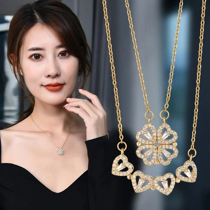 Daughter’s Lucky Clover Necklace & Forever Rose 3