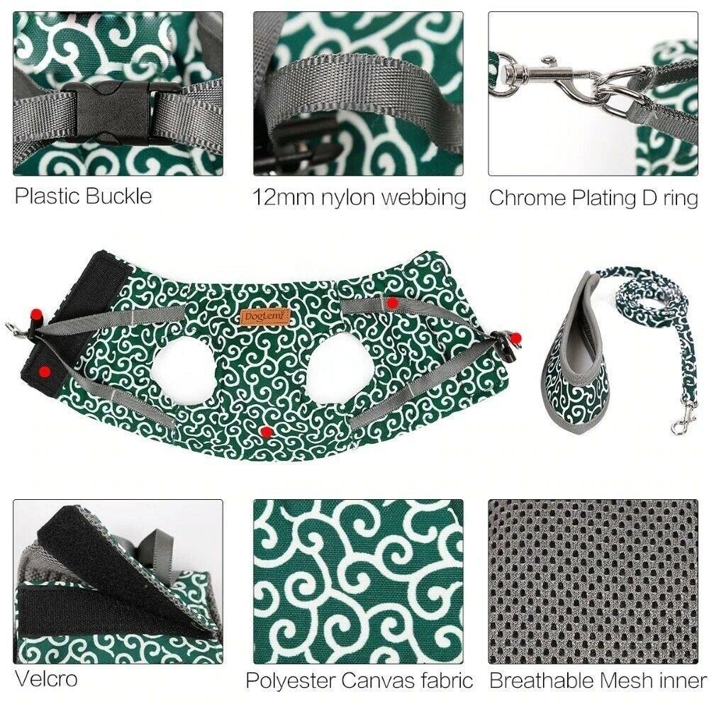Cat Vest Harness Leash Set 3