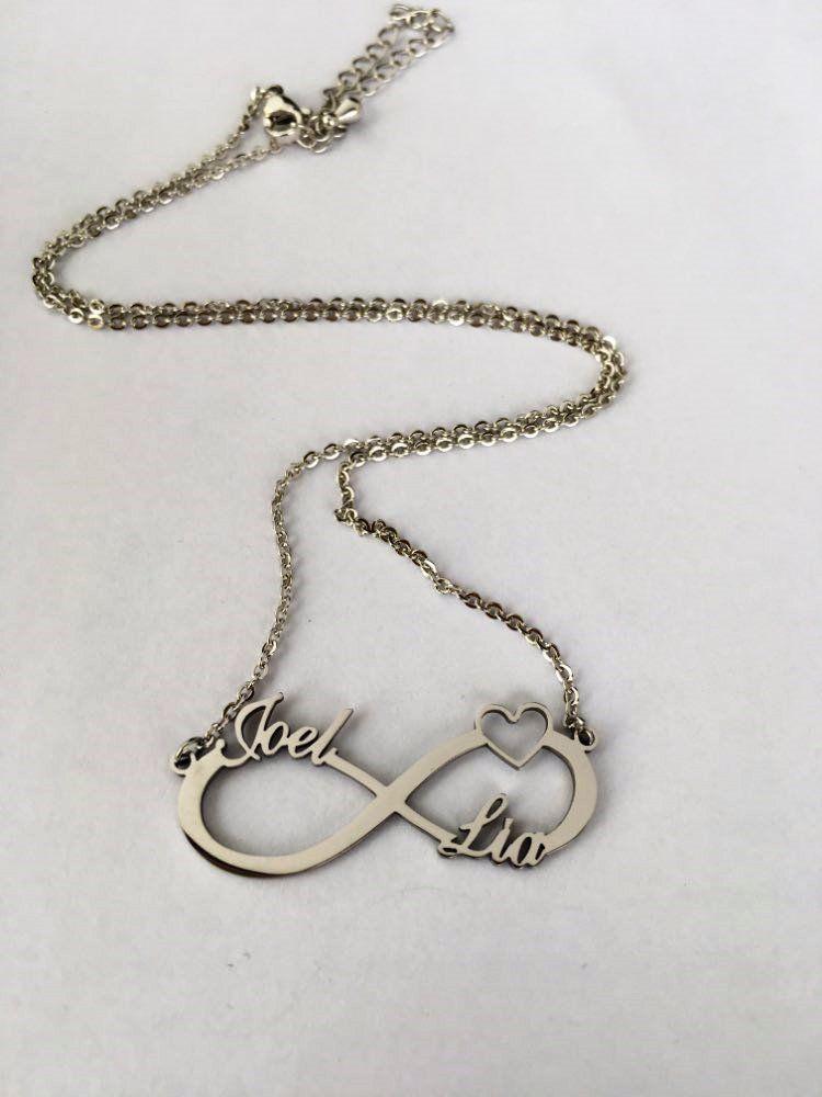 Personalised Infinity Necklace 3