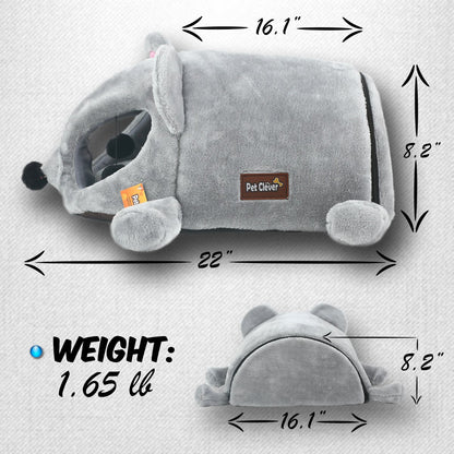 Mouse Cat House Bed With Removable Cushion & Waterproof Bottom 3
