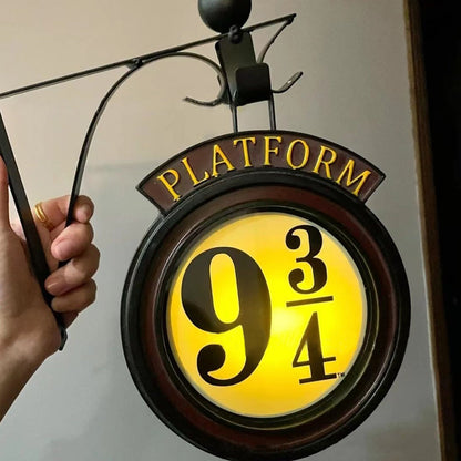 Harry Potter Hogwarts Express  Hanging Platform 9 3/4 Night Light 3