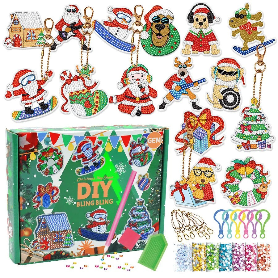 Christmas Painting Sticker Kit 3