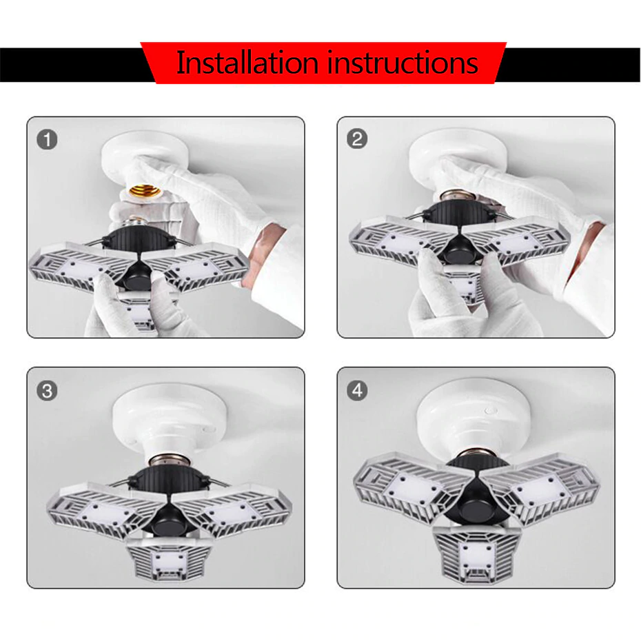Adjustable LED Ceiling Light 4