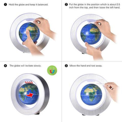Flotating LED Light Globe 3