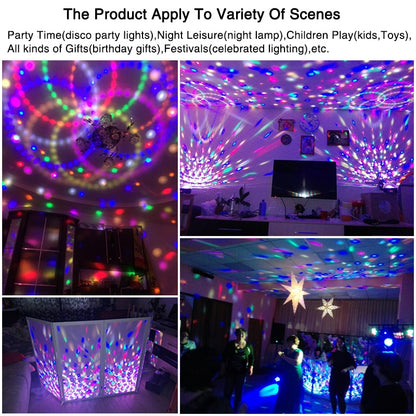 LED DISCO CRYSTAL BALL WITH FREE USB 4