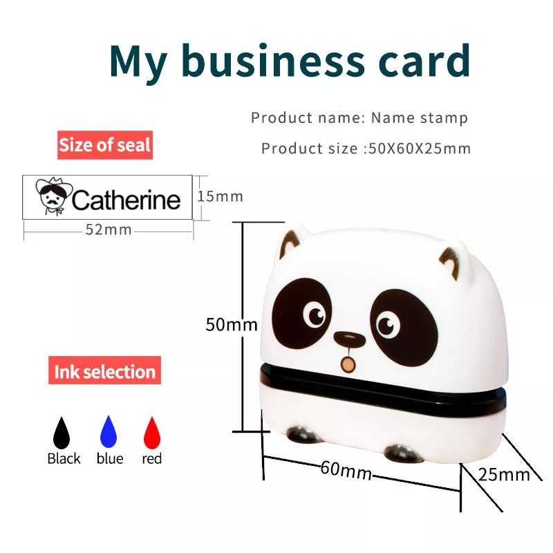 Self Inking Clothes Labelling Custom Personalised Name Stamp 4