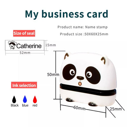 Self Inking Clothes Labelling Custom Personalised Name Stamp 4