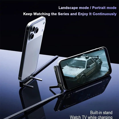FlexCharge 2-in-1 Fast Charging Cable & Phone Stand 4