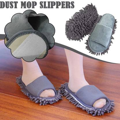 Microfiber Mop Cleaning Slippers – Hands-Free Floor Cleaning Shoes 4