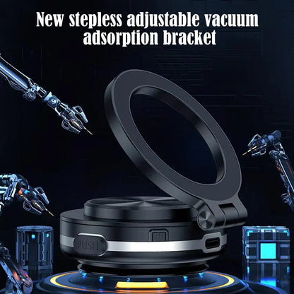 360° Rotating Electric Suction Magnetic Car Phone Holder 4