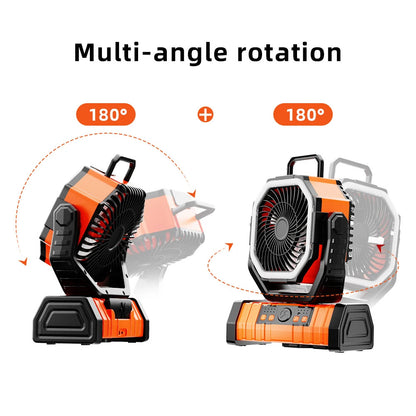 Rechargeable Portable Camping Fan 4