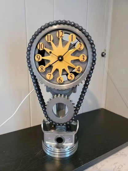 BLOCK TIMING CHAIN CLOCK 4