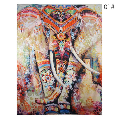 Elephant Mandala Tapestry 3