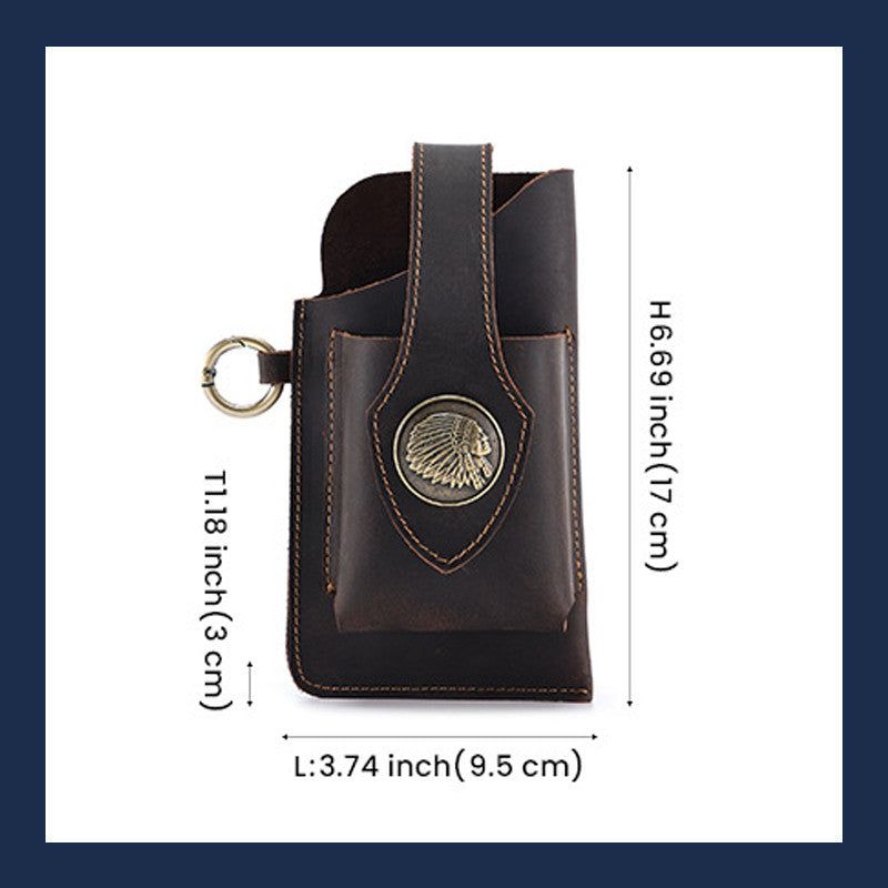 Leather Mobile Phone Bag 3