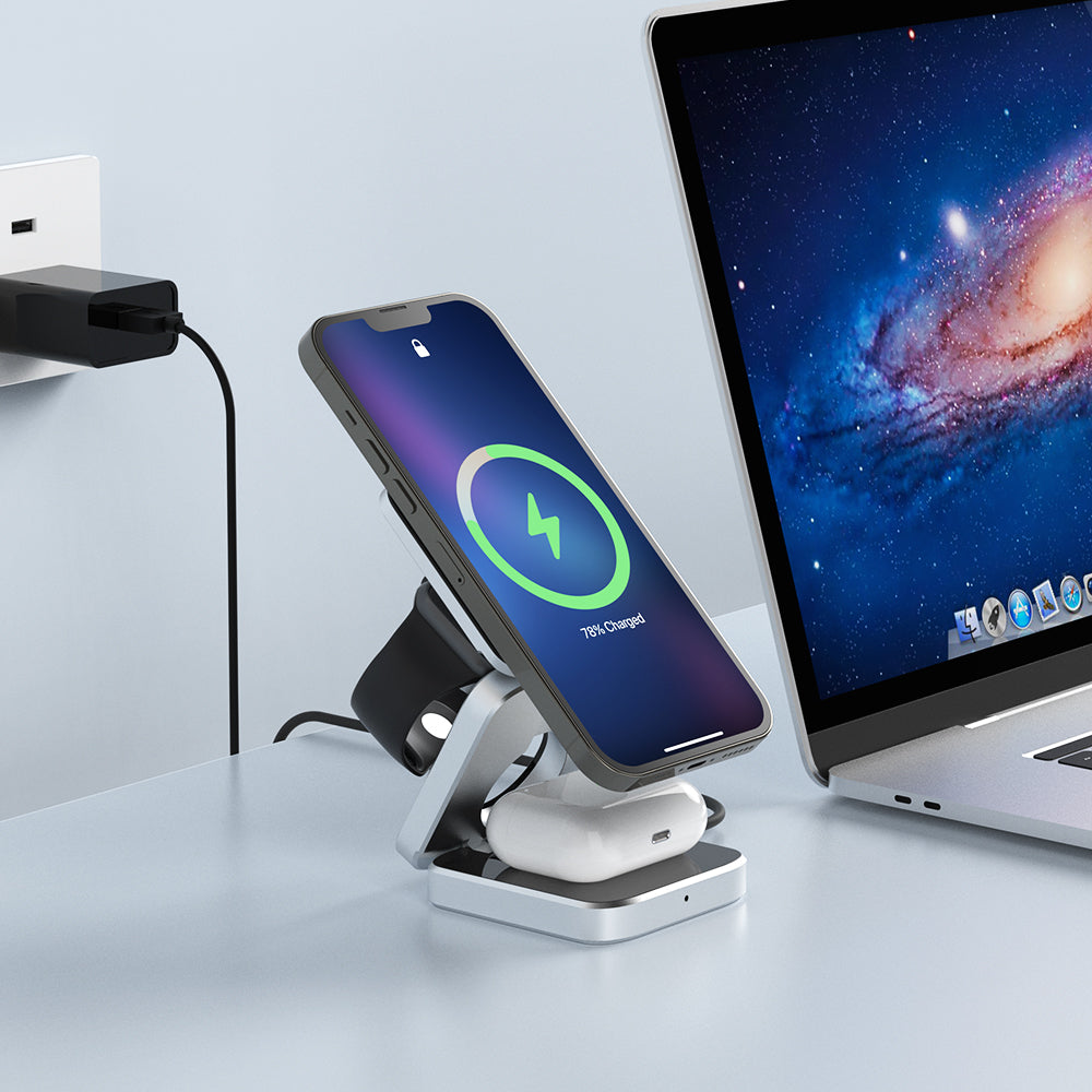 3 in 1 Folding Wireless Charging Station 4