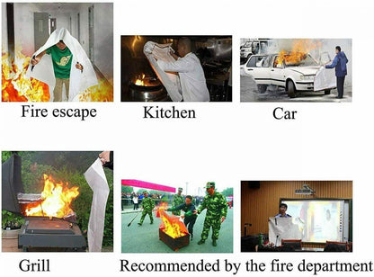 Emergency fire blanket 4
