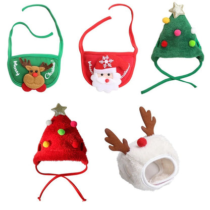 F)Adorable Christmas Tree Pom-Pom Hat 3