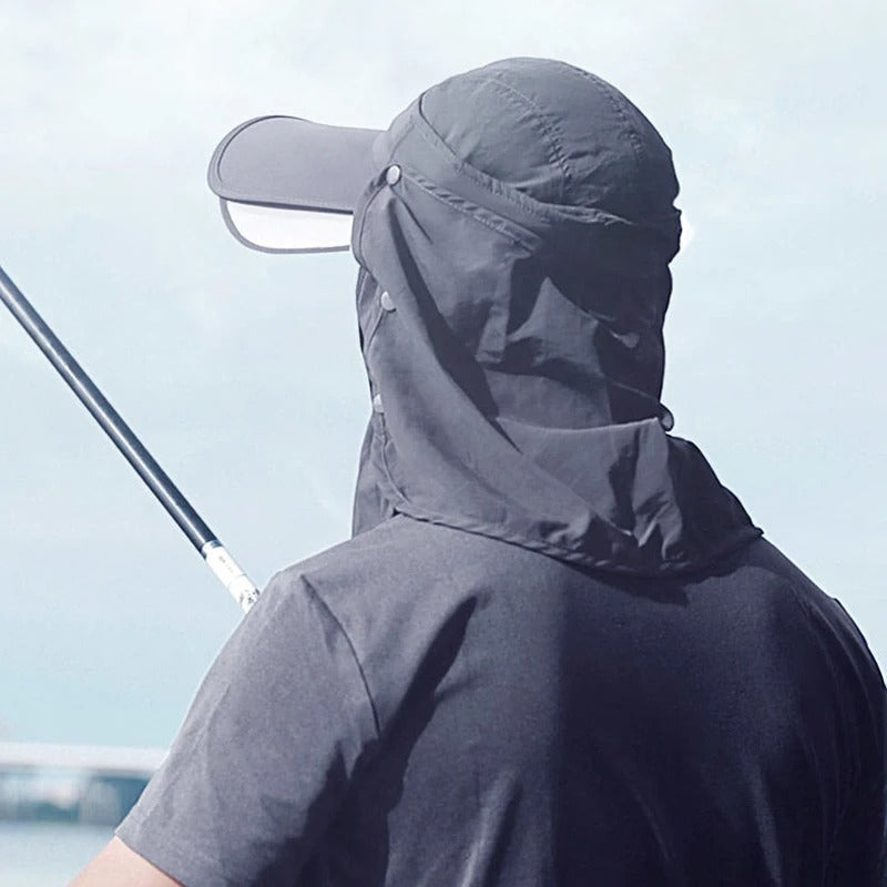 Side Border Light Sunscreen Fishing Hat 4