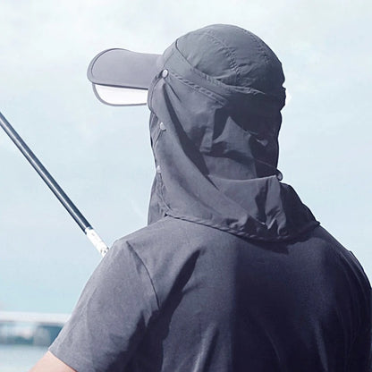 Side Border Light Sunscreen Fishing Hat 4