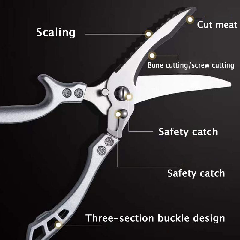Strong Chicken Bone Scissors 4