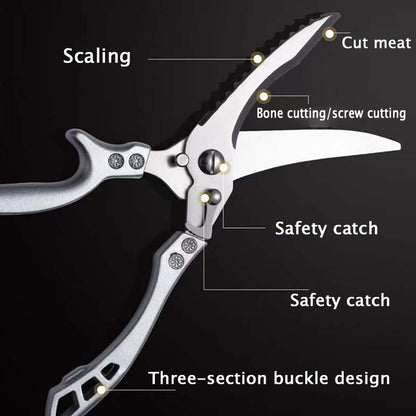 Strong Chicken Bone Scissors 4