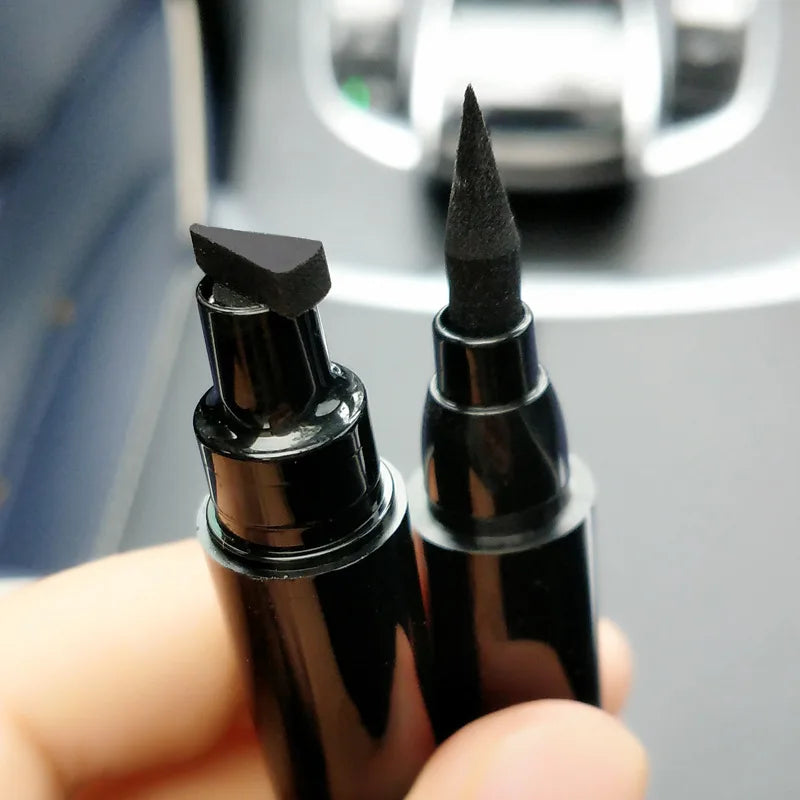 2 In 1 Liquid Waterproof Eyeliner Stamp Pen 4
