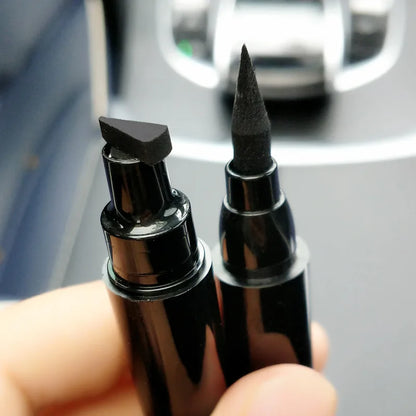 2 In 1 Liquid Waterproof Eyeliner Stamp Pen 4