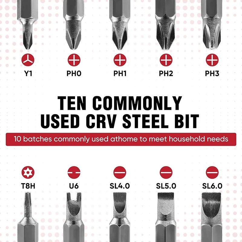 11-in-1 Ratchet Screwdriver Set 4