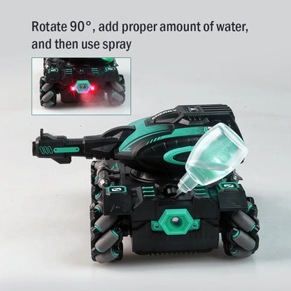 RC Spray Stunt Car Water Polo Tank 4