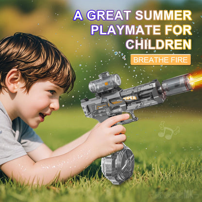 LED Electric Water Gun – Large Capacity Automatic Spray Blaster 4