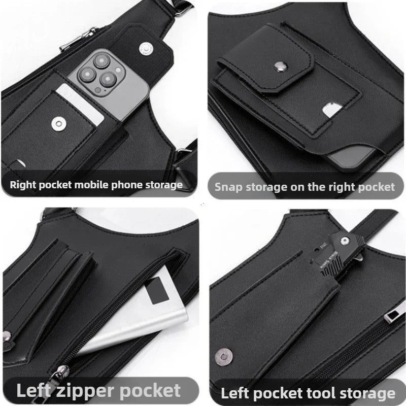 Double Strap Anti-Theft Chest Bag 4