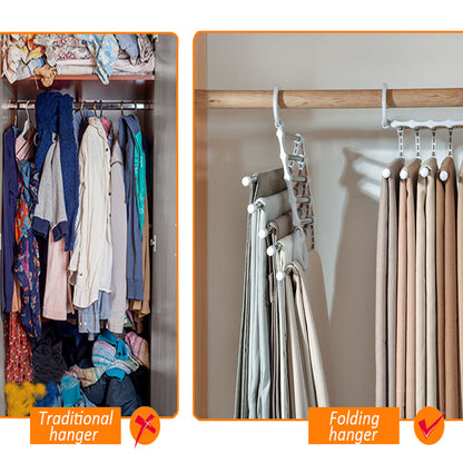 Multi-Functional Space Saving Pants Rack 4