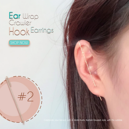 Ear Wrap Crawler Hook Earrings 4