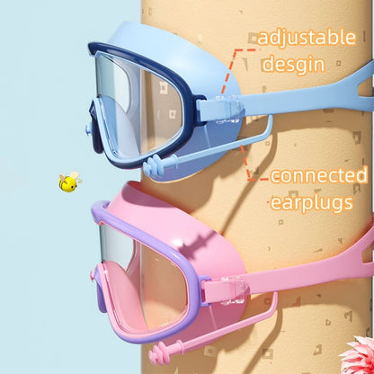 Children's Large Frame Waterproof And Anti-fog Swimming Goggles 4