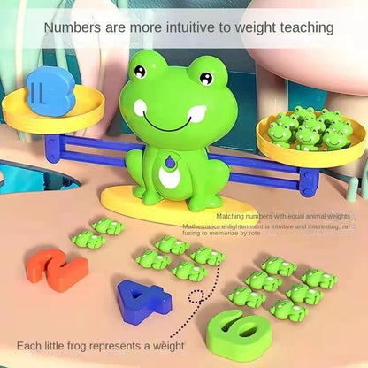 Fun & Educational Frog Balance Math Toy 4