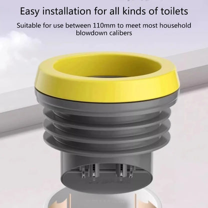 Toilet Flange Wax Ring with Anti-Backflow Valve 4